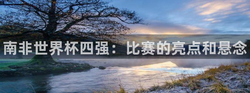 世预赛免费直播入口:南非世界杯四强:比赛的亮点和悬念